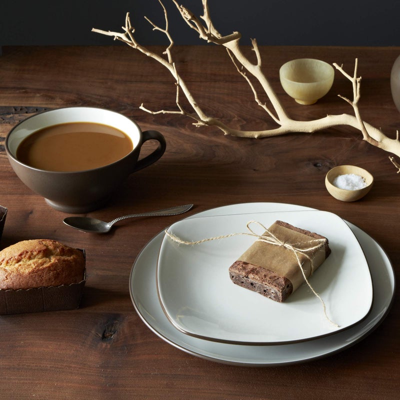 Noritake Colorwave Chocolate 4-Piece Square Place Setting, Service for 1 - Image 3